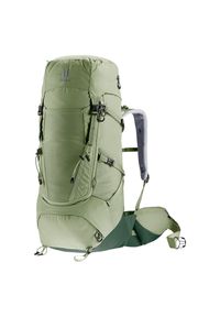 Plecak trekkingowy damski Deuter Aircontact Core 45 + 10 SL - grove/ivy. Kolor: wielokolorowy, szary, zielony. Styl: sportowy #1