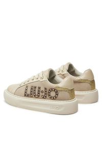 Liu Jo Sneakersy Kylie 22 BF4061 PX230 Beżowy. Kolor: beżowy. Materiał: zamsz, skóra