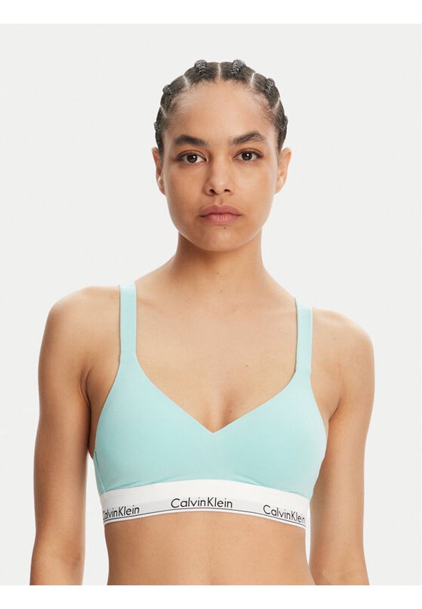 Calvin Klein Underwear Biustonosz top 000QF7900E Zielony. Kolor: zielony