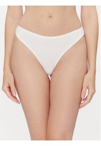 TOMMY HILFIGER - Tommy Hilfiger Stringi UW0UW05741 Biały. Kolor: biały. Materiał: bawełna