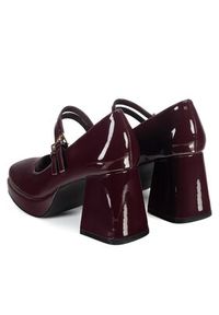Jenny Fairy Czółenka JY230928 Bordowy. Kolor: czerwony. Materiał: syntetyk #2