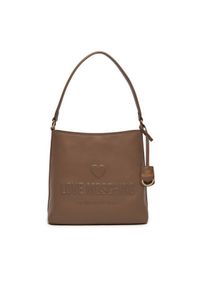 Love Moschino - LOVE MOSCHINO Torebka JC4115PP1LL1020A Beżowy. Kolor: beżowy. Materiał: skórzane #1