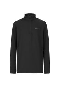 ENDURANCE - Polar dla dzieci Endurance Ailan. Kolor: czarny. Materiał: polar. Długość rękawa: długi rękaw. Styl: młodzieżowy #1