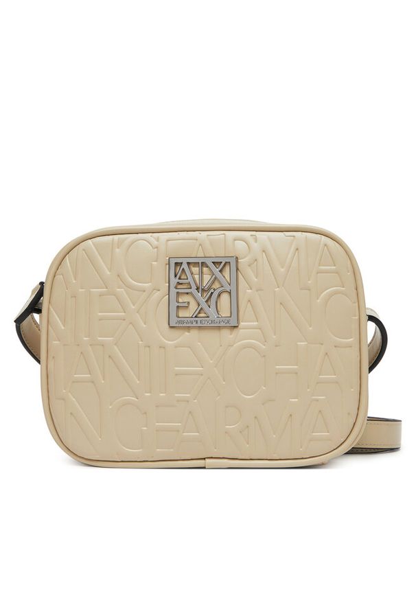 Torebka Armani Exchange. Kolor: beżowy