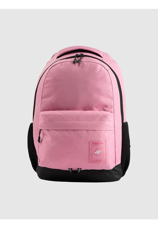 4f - 4F Plecak miejski (18 L) szkolny - różowy Uniwersalny. Kolor: różowy. Materiał: materiał. Styl: casual