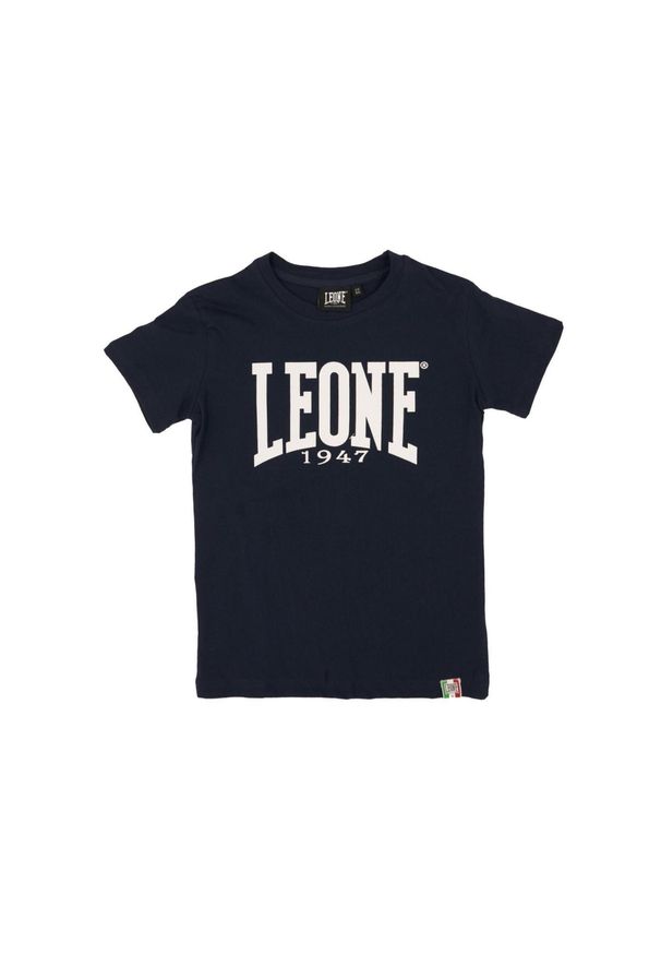 LEONE 1947 APPAREL - Podstawowa koszulka dziecięca. Kolor: niebieski. Sport: joga i pilates