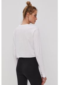 Vans Longsleeve damski kolor biały VN0A4OUQWHT1-White. Okazja: na co dzień. Kolor: biały. Materiał: dzianina. Długość rękawa: długi rękaw. Styl: casual #4