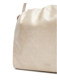 Guess Torebka Amys HWMY96 59220 Beżowy. Kolor: beżowy. Materiał: skórzane