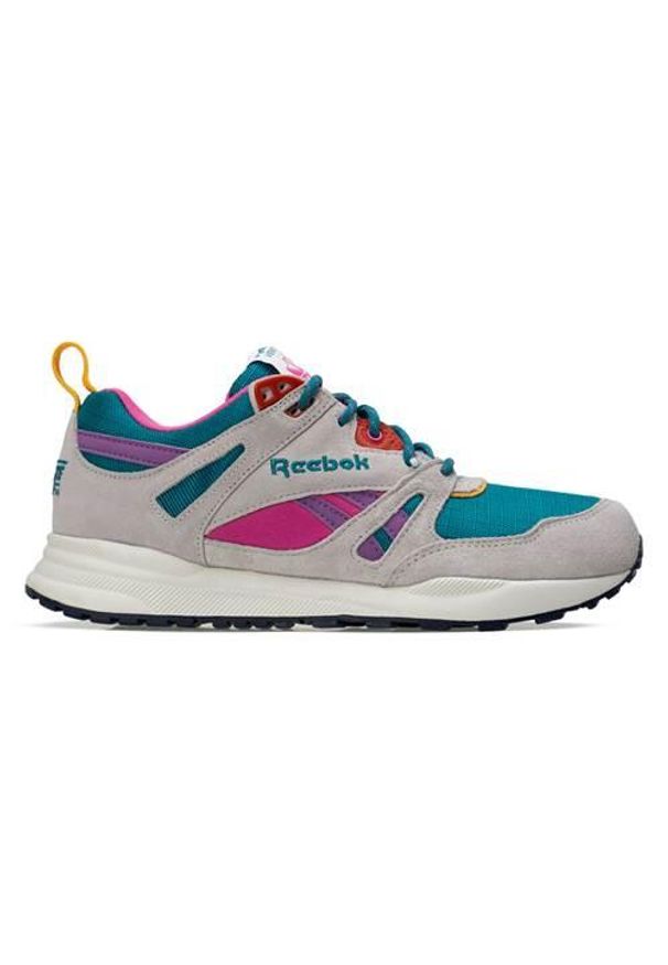 Buty do chodzenia damskie Reebok Ventilator SO. Zapięcie: sznurówki. Kolor: szary. Materiał: materiał, syntetyk, tkanina, skóra. Szerokość cholewki: normalna. Sport: turystyka piesza