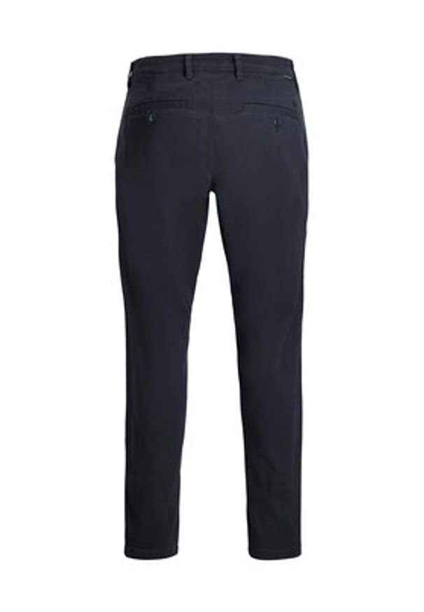 Jack & Jones Chinosy Kane Hank 12286940 Granatowy Relaxed Fit. Kolor: niebieski. Materiał: bawełna