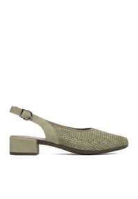 Czółenka Rieker. Kolor: zielony #1