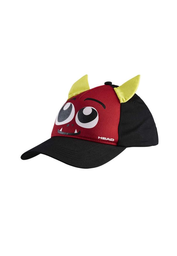 HEADDY - Czapka tenisowa dziecięca Head Kids Cap Monster. Kolor: czerwony, wielokolorowy, czarny