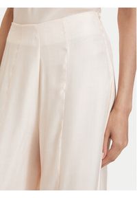 Maryley Spodnie materiałowe 26EB520/31SA Beżowy jasny Regular Fit. Kolor: beżowy. Materiał: wiskoza #3