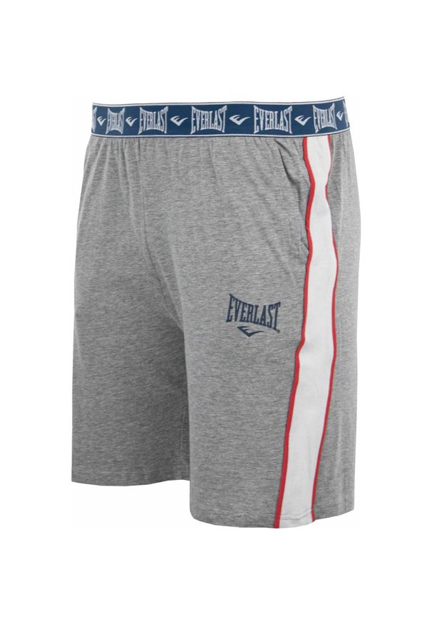 EVERLAST - Szorty Loungewear Everlast Szare dla Mężczyzn XL z Bawełny. Kolor: szary. Materiał: bawełna. Sport: fitness