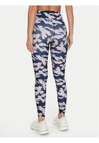 Reebok Legginsy Train Como Tight 100076266 Granatowy Slim Fit. Kolor: niebieski. Materiał: syntetyk #3