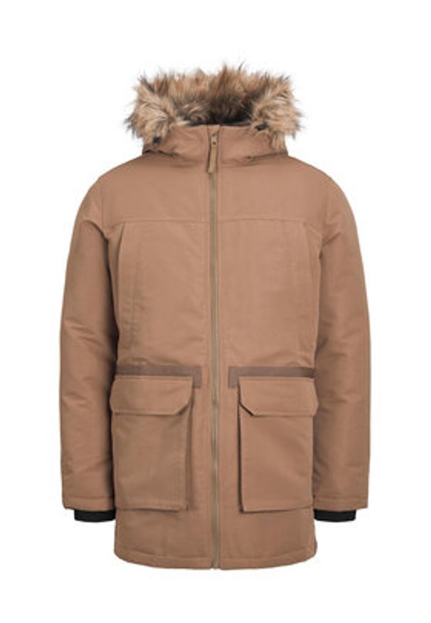 Jack & Jones Kurtka zimowa Wing 12235858 Brązowy Regular Fit. Kolor: brązowy. Materiał: syntetyk. Sezon: zima