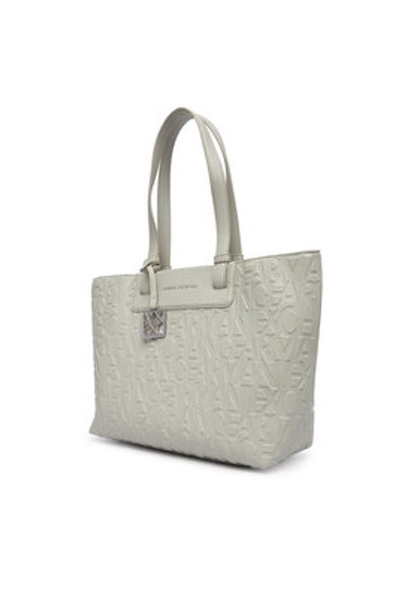 Armani Exchange Torebka XW001481 AF15774 U6275 Beżowy. Kolor: beżowy. Materiał: skórzane