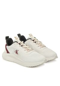 Calvin Klein Jeans Sneakersy Eva Runner Drawstring Mix Mg YW0YW01992 Biały. Kolor: biały. Materiał: materiał #3