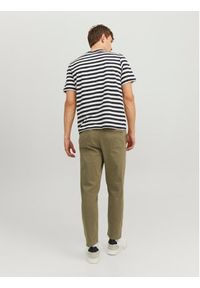 Jack & Jones Chinosy Harlow 12242188 Zielony Tapered Fit. Kolor: zielony. Materiał: bawełna #6