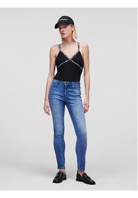 Karl Lagerfeld - KARL LAGERFELD Body 225W2116 Czarny. Kolor: czarny. Materiał: lyocell #4