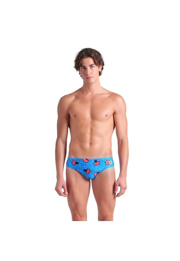 Kąpielówki Męskie Arena mushrooms Swim Briefs. Kolor: niebieski