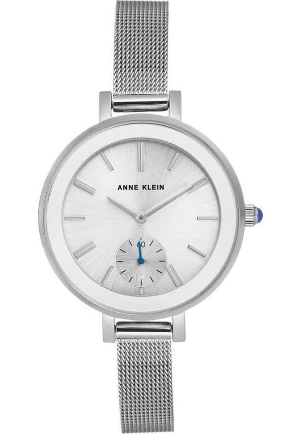 Zegarek Anne Klein Damski AK/2989SVSV Classic Mesh. Materiał: mesh