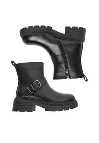 Badura Botki C-ANAYA-5635-2 Czarny. Kolor: czarny. Materiał: skóra #2