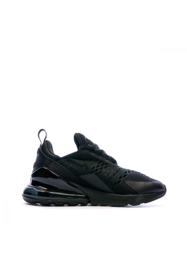 Buty Dorosły Nike Air Max 270 czarny. Okazja: na co dzień. Kolor: czarny. Materiał: syntetyk, tkanina, materiał. Styl: casual