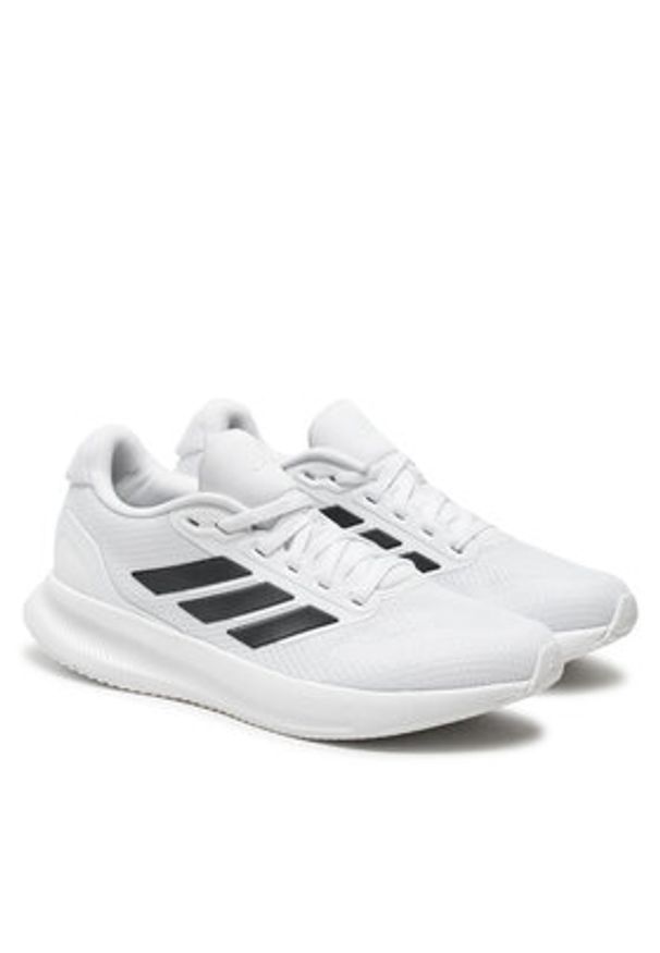 Adidas - adidas Sneakersy Runfalcon 5 JH9638 Biały. Kolor: biały. Materiał: mesh, materiał