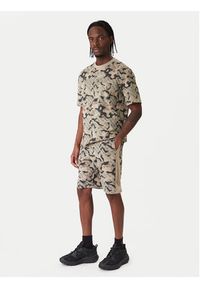 Guess Szorty sportowe Z6RD00 K9YI1 Beżowy Regular Fit. Kolor: beżowy. Materiał: bawełna. Styl: sportowy #3