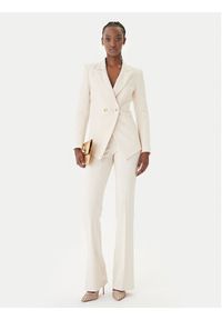 Rinascimento Spodnie materiałowe CFC0127876003 Beżowy Slim Fit. Kolor: beżowy. Materiał: syntetyk #5