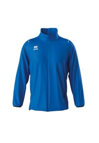 ERREA - Kurtka wodoodporna dla dzieci Errea Pressing. Kolor: niebieski. Styl: elegancki, sportowy #1