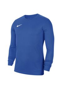 Koszulka sportowa dla dzieci Nike Park VII LS. Kolor: niebieski