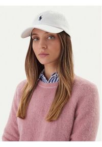 Polo Ralph Lauren Czapka z daszkiem 211912843018 Biały. Kolor: biały. Materiał: bawełna, materiał #5