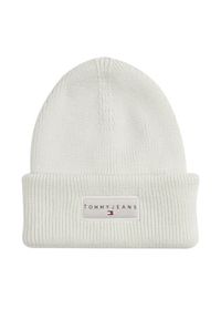Czapka Tommy Jeans. Kolor: biały