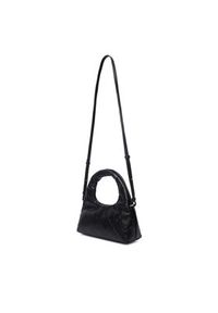 Calvin Klein Torebka Emblem Aop Puffer Bag With Strap LV04F3200G Czarny. Kolor: czarny. Materiał: skórzane #4