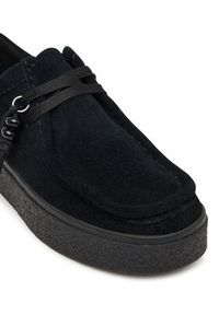 Clarks Półbuty Boxbee Walla. 26328111 Czarny. Kolor: czarny. Materiał: skóra, zamsz #5