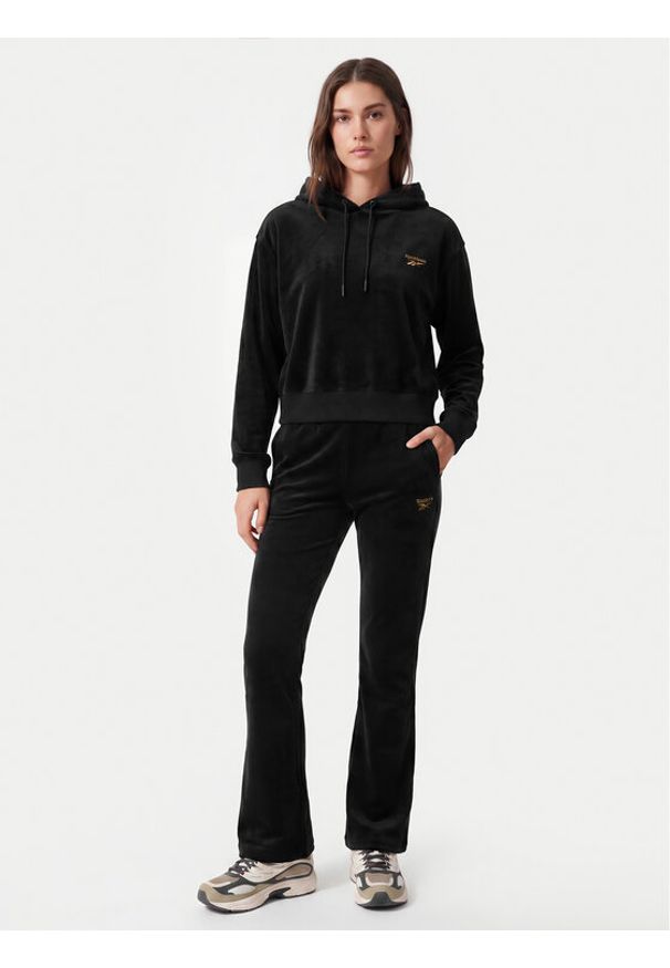 Reebok Dres Kataryzna RK25714CCW Czarny Regular Fit. Kolor: czarny. Materiał: syntetyk