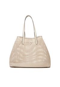 Guess Torebka Brigitta HWWZ72 06240 Écru. Kolor: kremowy. Materiał: skórzane #3