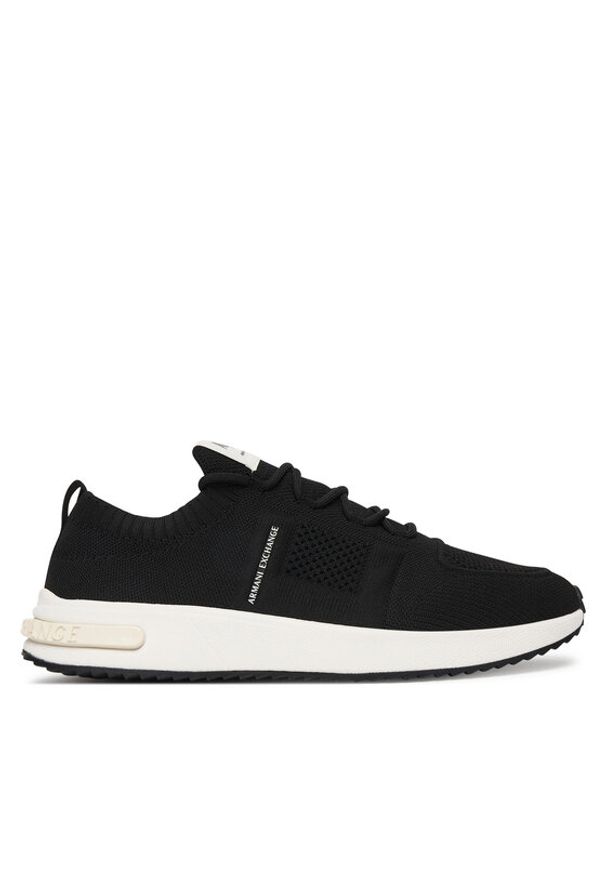 Armani Exchange Sneakersy XM002624 AF18834 UC001 Czarny. Kolor: czarny. Materiał: materiał