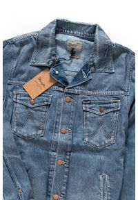 Wrangler - WRANGLER REGULAR JACKET FLAX ATTACK W443AV93W. Materiał: jeans