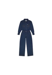 Wrangler - DAMSKI KOMBINEZON WRANGLER TROUSER COVERALL AGED BLUE 112356439