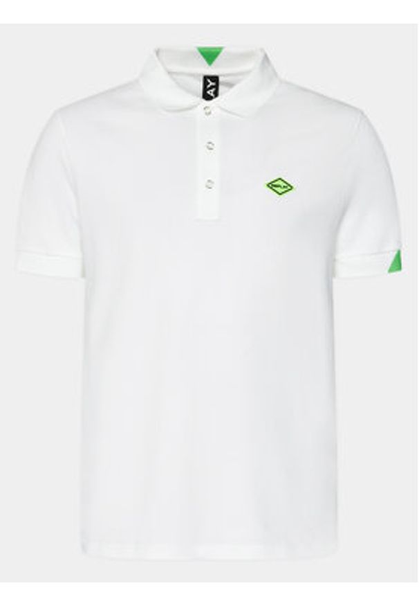 Replay Polo M3540A.000.20623 Écru Regular Fit. Typ kołnierza: polo. Materiał: bawełna