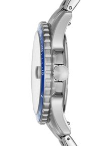 Fossil - Zegarek FS5669. Kolor: srebrny. Materiał: materiał #2