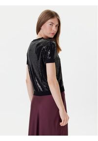 Guess Sweter W5YR21 Z3E70 Czarny Regular Fit. Kolor: czarny. Materiał: wiskoza #2