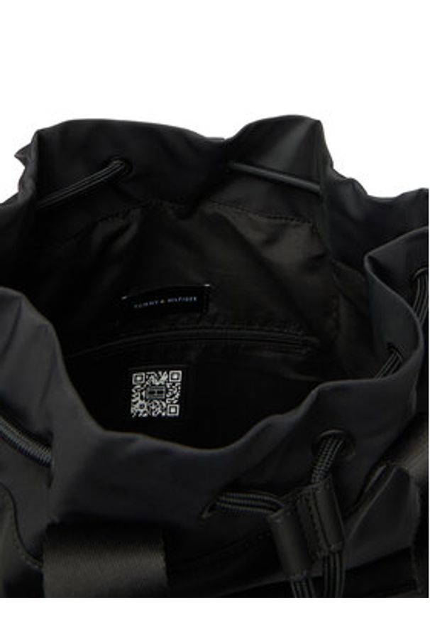 TOMMY HILFIGER - Tommy Hilfiger Plecak Th Repreve Sling AM0AM14296 Czarny. Kolor: czarny. Materiał: materiał