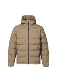 Kurtka puchowa Musto Marina. Kolor: beżowy, wielokolorowy, zielony. Materiał: puch #1