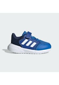 Adidas - Buty Tensaur Run 3.0 Kids. Kolor: niebieski, wielokolorowy, biały. Materiał: materiał. Sport: bieganie