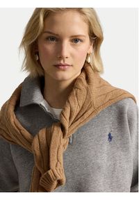 Polo Ralph Lauren Bluza 211B18685004 Szary Regular Fit. Typ kołnierza: polo. Kolor: szary. Materiał: bawełna #2