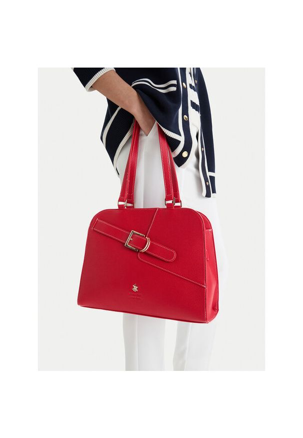 Torebka Beverly Hills Polo Club. Kolor: czerwony